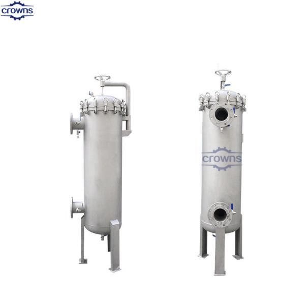 Buy cheap Sanitary SS Stainless Steel Liquid Multi Bag Water Cartridge Filter water purification machine from wholesalers