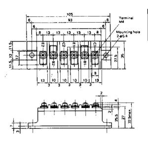Buy cheap EVK71-060 BIPOLAR TRANSISTOR MODULES Rating and Specifications FUJITSU IGBT Power Module from wholesalers