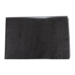 Customizable Aluminum Heatsink With Black Anodizing And Adjustable Fin Height