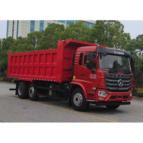 Quality 20 Cubic Meters Three Axle Dump Truck Diesel 3 Seats Manual Transmission 6×4 for sale