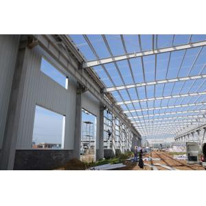 Buy cheap Pre-engineered Steel Structure Warehouse with Q355B/Q235B Frame from wholesalers
