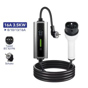 Buy cheap Effortless Charging with HD-BOULT P02 Portable EV Car Charger Compatible with Multiple Standards from wholesalers