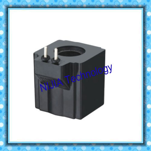 Quality Black AC 220V Hydraulic Solenoid Coil / Electromagnetic Coil NIJIA406 for sale