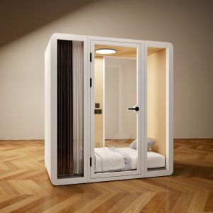 Buy cheap Portable Office Pod with 7-Layer Acoustic Structure 5 Year Warranty and 20-45dB Noise Reduction from wholesalers