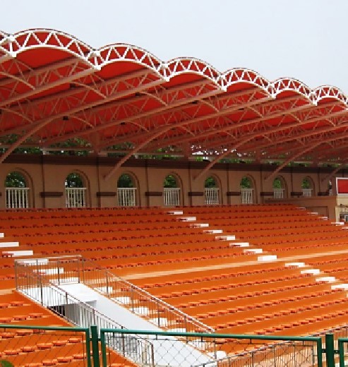 Buy cheap Custom Steel Structure Hangar 1550㎡ with H Section Beams from wholesalers