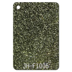 Buy cheap Army Green Glitter Acrylic Sheets Wear Resistance Anti Scratch from wholesalers