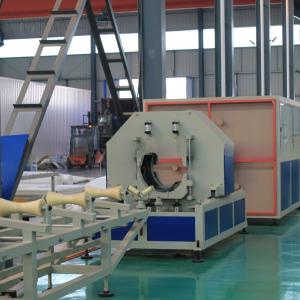 Buy cheap High Grade HDPE Pipe Extrusion Machine Computerized and Deep Screw Channel Structure from wholesalers