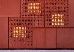 Architectural Perforated Metal Wall Cladding Panels with Aluminum or Galvanized
