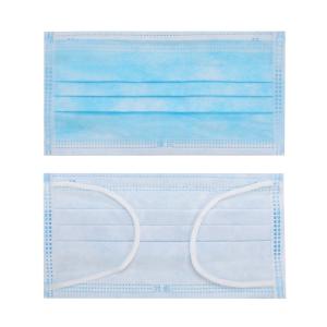 Buy cheap Elastic Earloop Medical Disposable Masks , Blue And White Surgical Mask from wholesalers