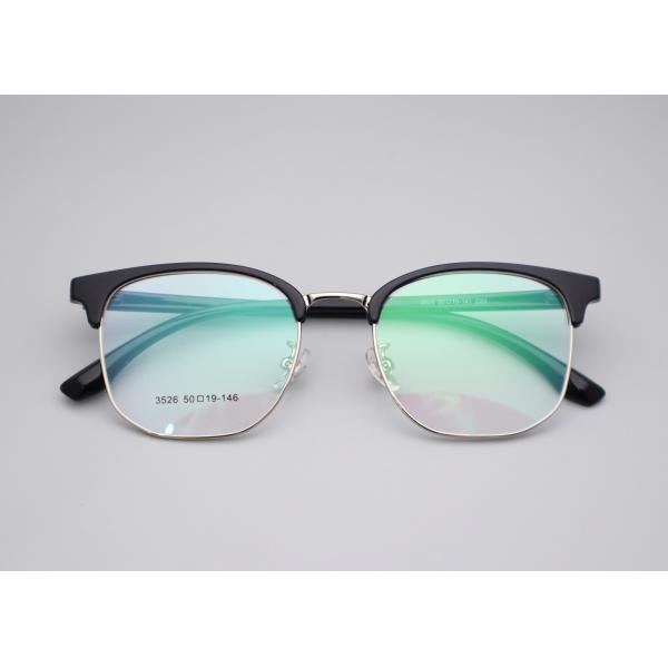 Buy cheap Sophisticated Business Style Browline Glasses Full-rim Frame Metal Optical Chassis 3526 from wholesalers