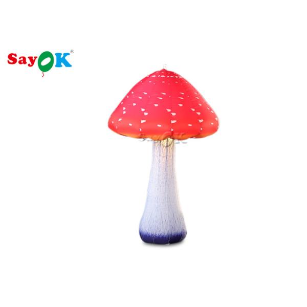 Buy cheap Wear - Resisting Inflatable Lighting Decoration / Blow Up Mushroom from wholesalers