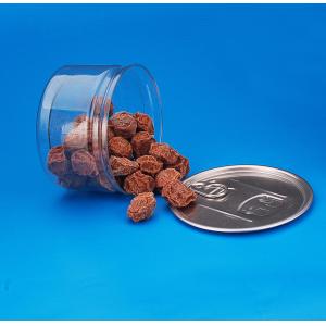 Buy cheap Empty 310ml Round Plastic Jars For Pistachios / Candy / Nuts from wholesalers