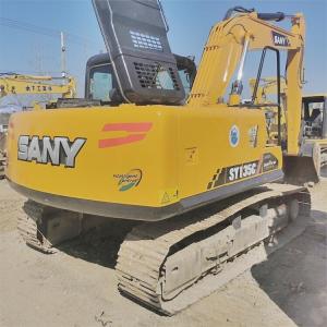 Buy cheap Sell Sany SY135 Crawler Chain Excavator with Original Hydraulic Pump and ISUZU Engine from wholesalers