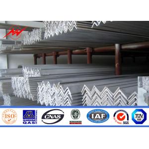 Structural Hot Dip Galvanized Angle Steel 20*20*3mm OEM Accepted