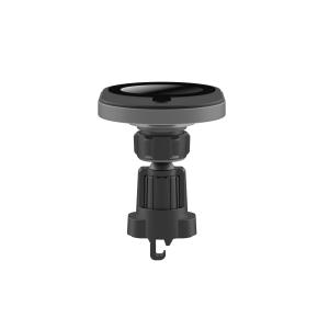 Buy cheap Oval Silicone 9V1.1A 15W Magnetic Wireless Car Charger FOD from wholesalers