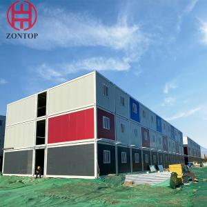 Buy cheap Zontop Modern Flat Pack  Light Steel Structure Building Home Prefabricated Shed Modular Small Prefab  House from wholesalers
