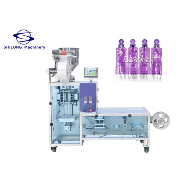 Buy cheap Irregular Shaped Shampoo Pouch Vertical Packing Machine 800KG 200mm PLC from wholesalers