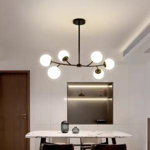 Nordic Creative Simple Guest Restaurant Dining Hall Bar Lamp Magic Beans Large