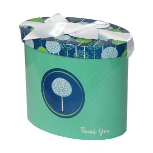 Buy cheap Cardboard Matching Ellipse ​Gift Packing Box For Thanksgiving Day from wholesalers