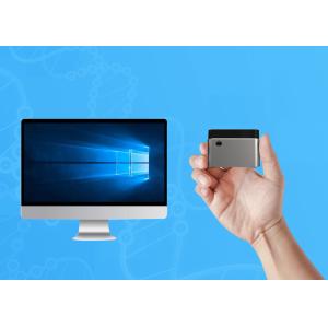 N4100 Fanless Micro Pc , Portable Mini Pc Alumium And Plastic Material