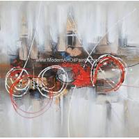 Buy cheap Colorful Modern Art Paintings On Canvas , Contemporary Canvas Wall Art product