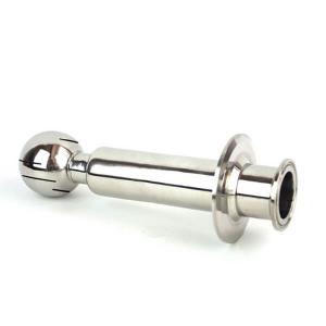 Automatically Rotary Spray Ball Double Clamp Flange Connection End