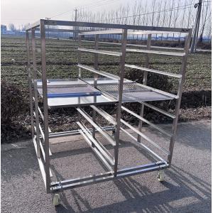Buy cheap Baking Stainless Steel Commercial Bakery Racks With Brake Wheels from wholesalers