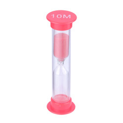 Buy cheap Customized Plastic Hourglass Sand Clock 10 Minute Hourglass Sand Timer from wholesalers