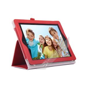 Buy cheap Practical Simple Smart Polyurethane iPad Cases Covers, Black, Red, Pink from wholesalers