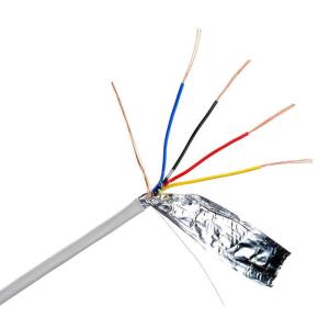 Buy cheap PVC Insulated Copper Multi Core 4 Core 24AWG Fire Alarm Cable Wire for Security Systems from wholesalers