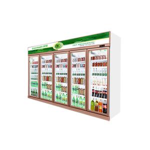 Buy cheap Eco Friendly Commercial Vertical Glass Display Coolers For Beverage from wholesalers