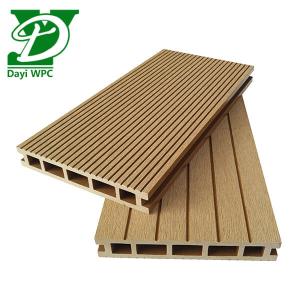 Buy cheap Customizable Wood Plastic Composite Decking Wpc Decking Panel  Anti Mildew from wholesalers