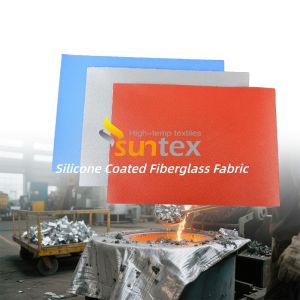 Buy cheap Corrosion Resistant Weatherproof Water Repellent Silicone Coated Fiberglass Fabric for High Temperature Applications from wholesalers