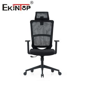 Buy cheap OEM ODM High Back Ergonomic Chair , Black Mesh Chair With Fixed Armrest from wholesalers