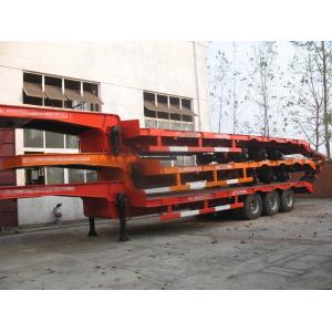 Buy cheap 50t 70t 100t  low bed Semi-trailer with tri-axle excavator trailer.good quality low loader from wholesalers