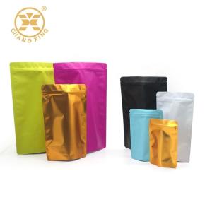 Buy cheap Matte Resealable CPP Coffee Bean Bags With Valve Smell Proof Stand Up Barrier Pouches product