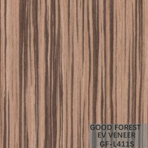 Buy cheap EV Veneer Zebra Engineered Wood Veneer Natural Color Straight Grain from wholesalers