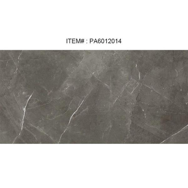 Quality 24 " X 48" Marble Ceramic Tiles Dark Grey Honed Modern Tile Classic Look for sale