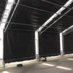 Buy cheap Breathable Curtain Auto Light Deprivation Greenhouse With Movable Seeding Bed from wholesalers