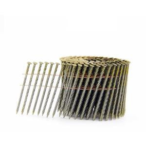 Diamond Point Ring/Screw/Smooth Shank Galvanized Pallet Coil Nails