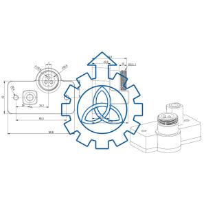 24V BOSCH Intake Manifold Pressure Sensor 0281002023 OEM Welcome