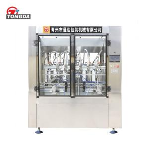 Automatic Potato Chips / Sauce Bottle Filling Machine Integrated Design