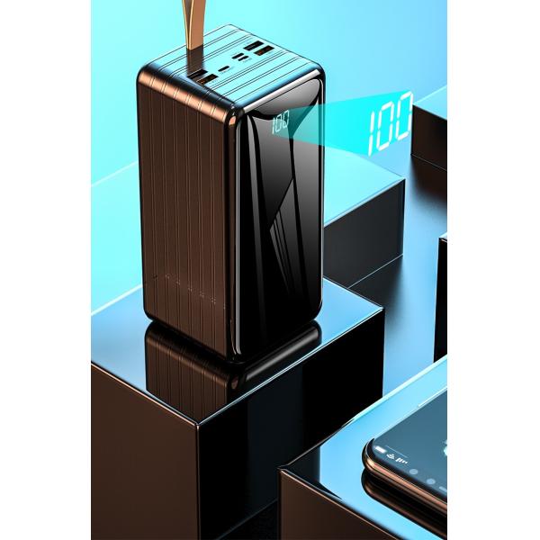 50000mAh Large Capacity, 60000mAh Fast Charging, 100000mAh Power Bank, Built-in Cables with 22.5W, 80000mAh Power