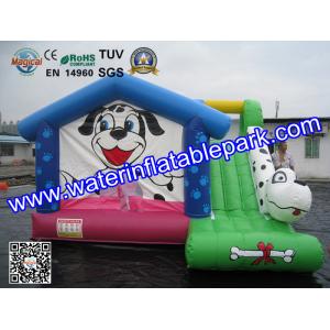Buy cheap Backyard Kids Small Inflatable Bouncy Castle with Slide Hire from wholesalers