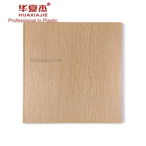 Quality Wooden Pattern Pvc Wall Panel For Bedroom And Balcony for sale