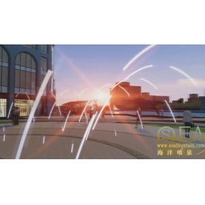 Buy cheap Custom Made Floor Fountains With Beautiful Video Stainless from wholesalers