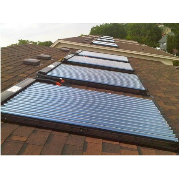 Quality Heat Pipe vaccum tube Solar Collector with copper manifold for sale