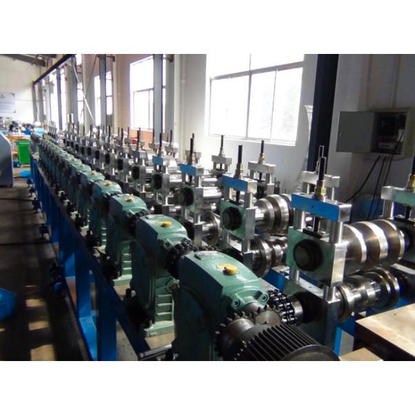 PLC Frequency Control System Rack Roll Forming Machine Machine With 5m/min - 15m
