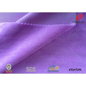 Violet Western Textile Polyester Velvet Fabric Crystal Super Soft Velvet For