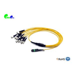Buy cheap Harness Elite MTP - FC Fanout 2.0mm Trunk Cable 12F 9 / 125μm OS2 G657A2 Yellow LSZH Jacket With Push / pull tab MTP from wholesalers